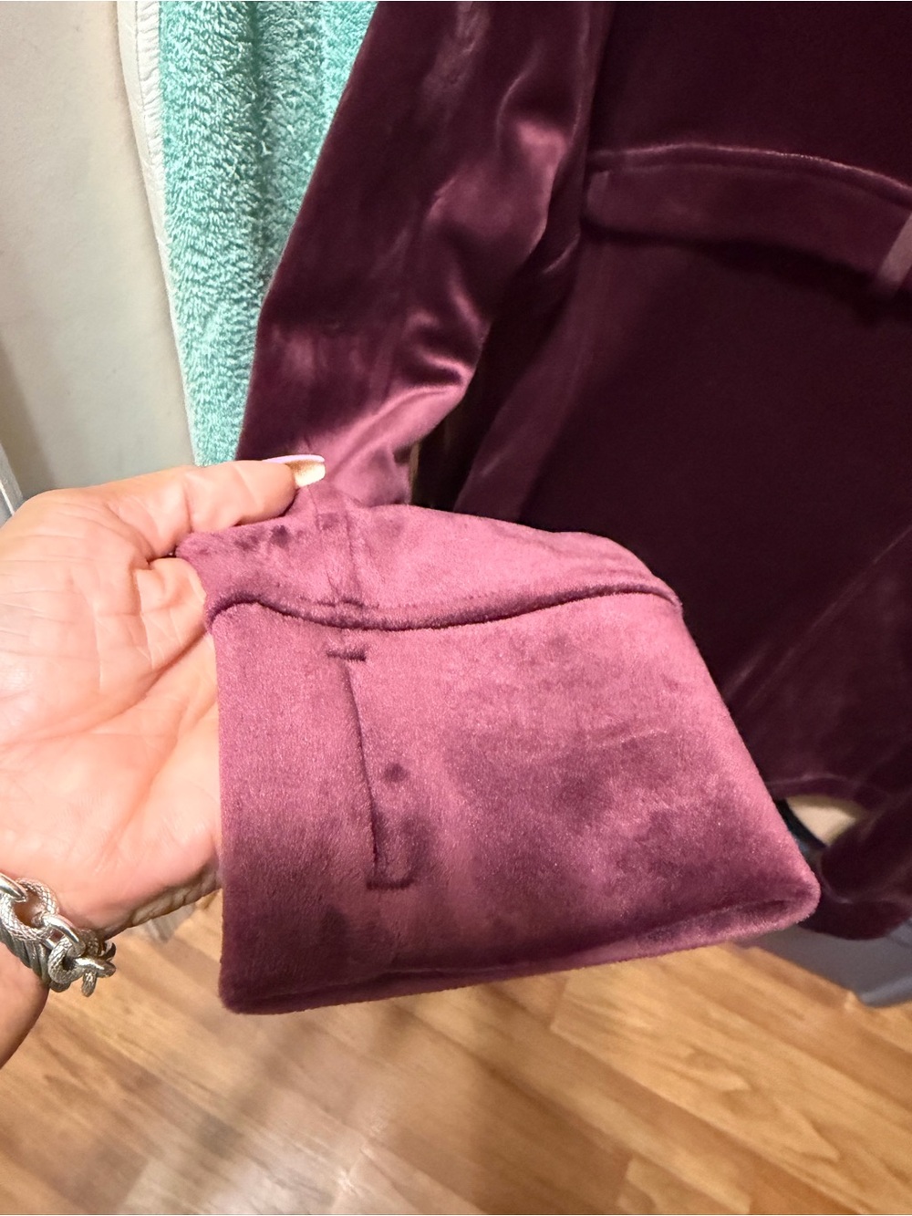 lululemon athletica Velvet Zip Bomber Jacket — Deep Wine - Picture 5 of 5